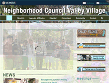 Tablet Screenshot of myvalleyvillage.com